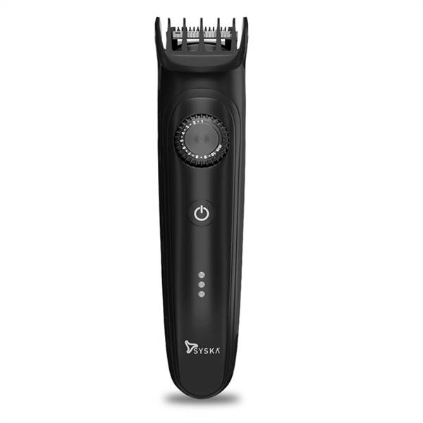 Syska HT900 Beard Pro with 40 Length Settings, Cordless and Corded Use,120 Min Working Time (Black)